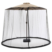 Patio Umbrella Netting for Outdoor Umbrellas Upgraded 913 FT Adjustable Umbrella Screen Mesh with Zipper