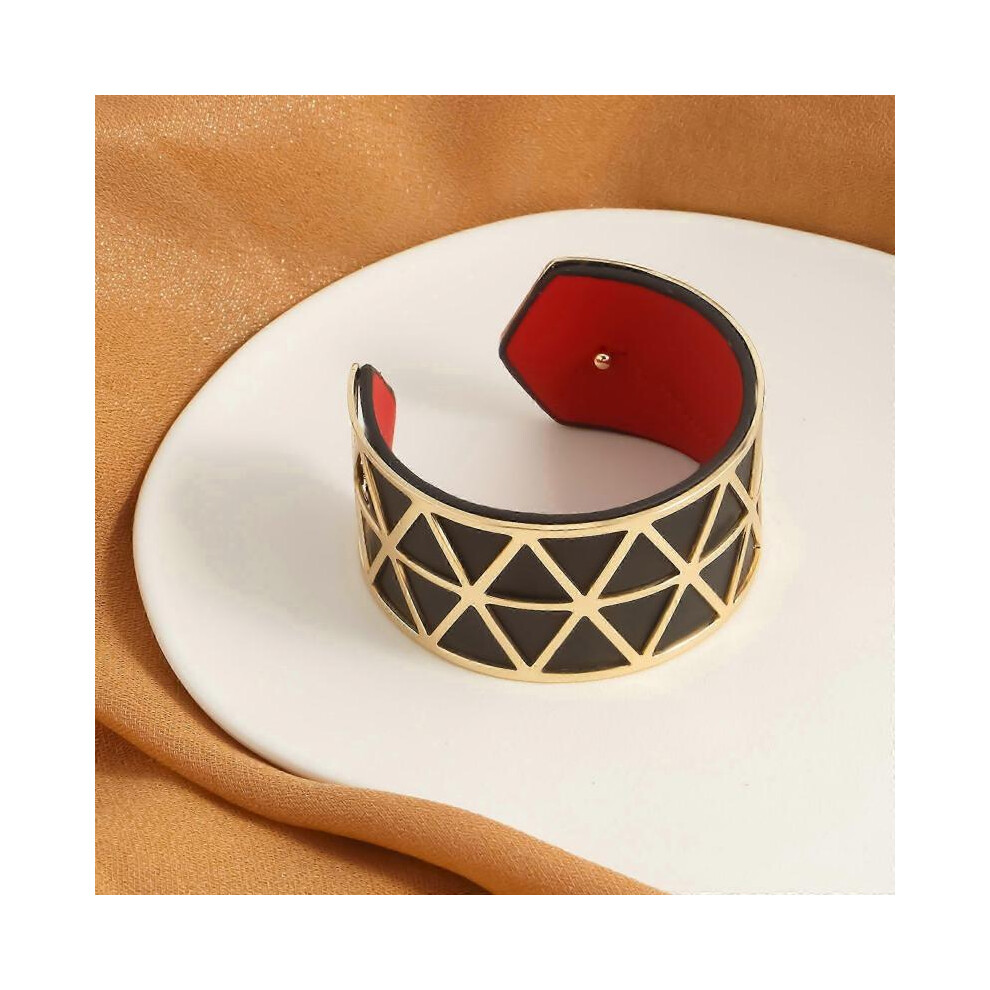 (0013-Black)Vintage Leather Bracelet For Women with Mariposa Pattern Georgette Interchangeable Style Double face Fashion jewelry gift for desktop/race