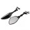 Rear View Mirrors with LED Turn Signals Universal Motorcycle Indicator Left and Right Replacement for Ducati 5