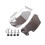 For R1200GS Adventure 04-12 Windshield WindScreen Plate Side Panel R 1200 GS ADV 4