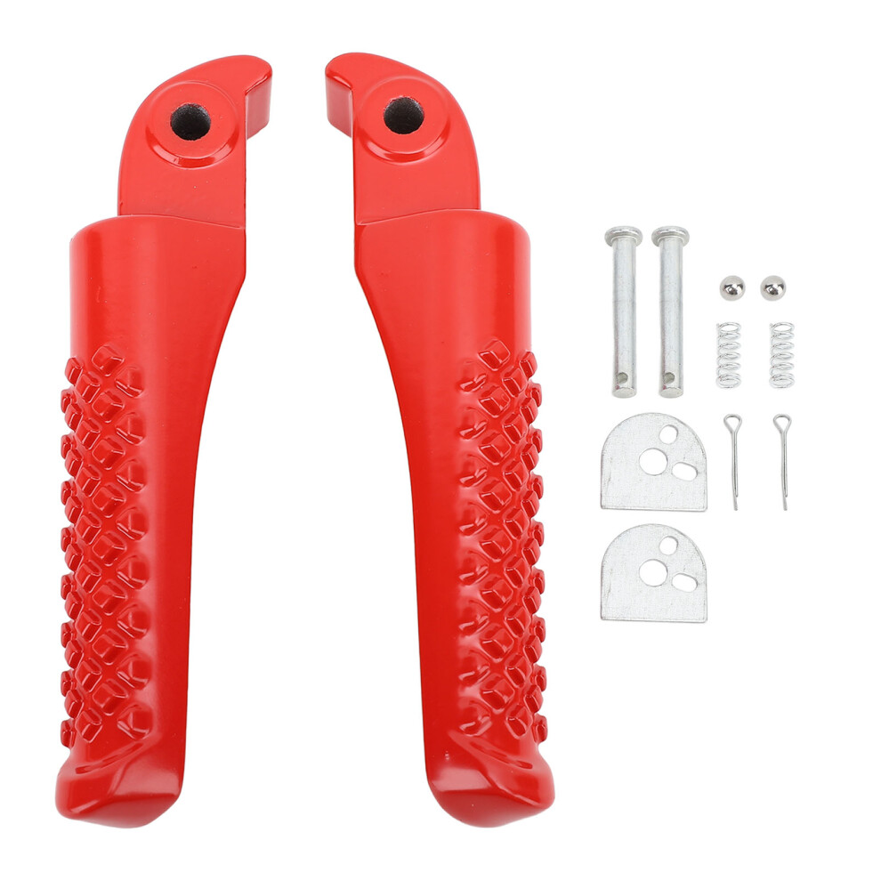 1 Pair Foot Pegs Bracket Kit Aluminium Alloy 9121376797019