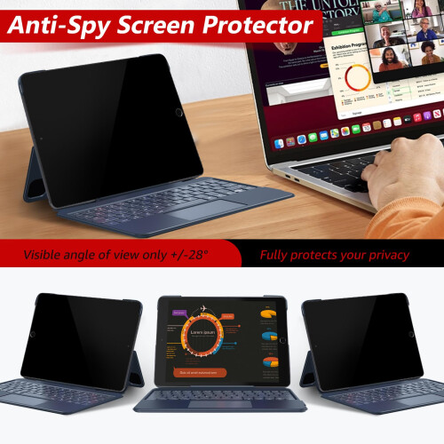 bersem Προστατευτικό Οθόνης Ιδιωτικό για iPad (10.2-Inch, 2021/2020/2019, 9ης/8ης/7ης Γενιάς) 1