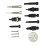 13PCS Clutch Hub Puller Carbon Steel Efficient 10