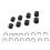 8pcs Replacement Spare Rubber Rollers for Maker 7