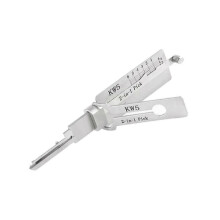 Locksmith Lishi 2 in 1 Tools KW5 for Door Civil Lock Opener Hand Tool Professional Locksmith Hand T
