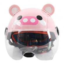 (Pink 1 B) Child Riding Helmet Adjustable Adorable Appearance Ultra-light Shock Absorbing Abs Toddler Skateboard Bike Safety Helmet For Kid