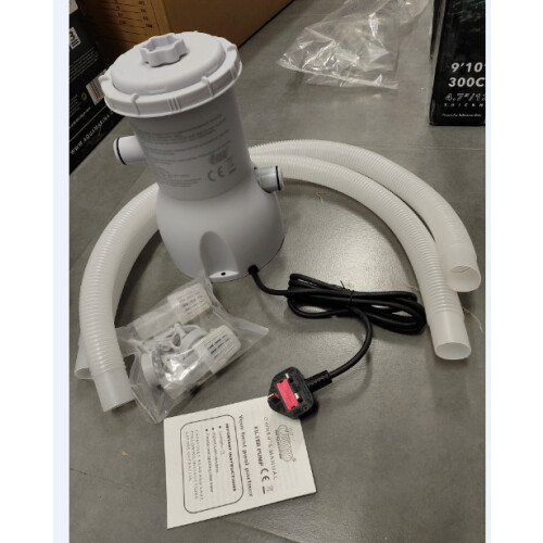 530gal Pool Cleaner Circulation Filter Pump UK Plug 1