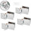 4 Pack Hinged Glass Door Clips for Hinges on Kitchen Cabinet Glass Doors-Good 5