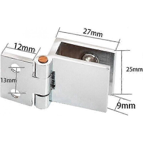 4 Pack Hinged Glass Door Clips for Hinges on Kitchen Cabinet Glass Doors-Good 1