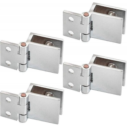 4 Pack Hinged Glass Door Clips for Hinges on Kitchen Cabinet Glass Doors-Good