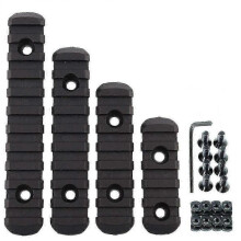 4 Pcs Picatinny Rail Section Tactical Rail Section Polymer Rail Section Rail Section Kit-Good