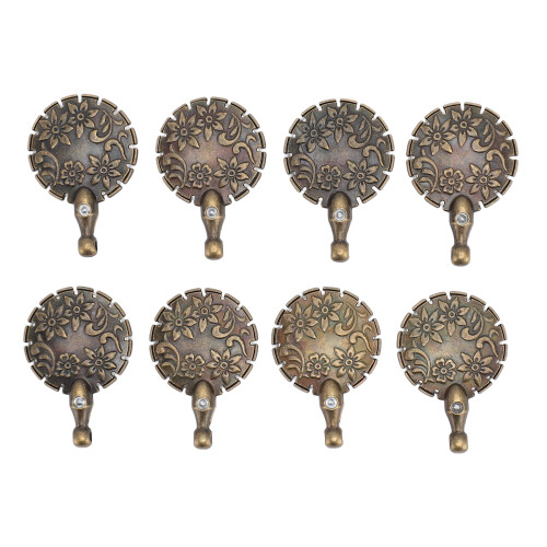 8PCS Yarn Cutter Pendants Metal Round Shape Thread