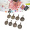8PCS Yarn Cutter Pendants Metal Round Shape Thread 11
