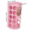 Pink Wall Mounted Plastic Bag Storage Container Holder Organizer 4