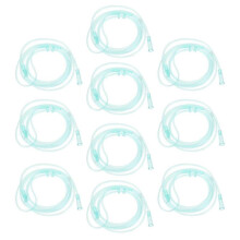 10 Pcs Oxygen Nasal Tube Nasal Cannula Nasal Pipe Oxygen Oxygen Tubing Nasal