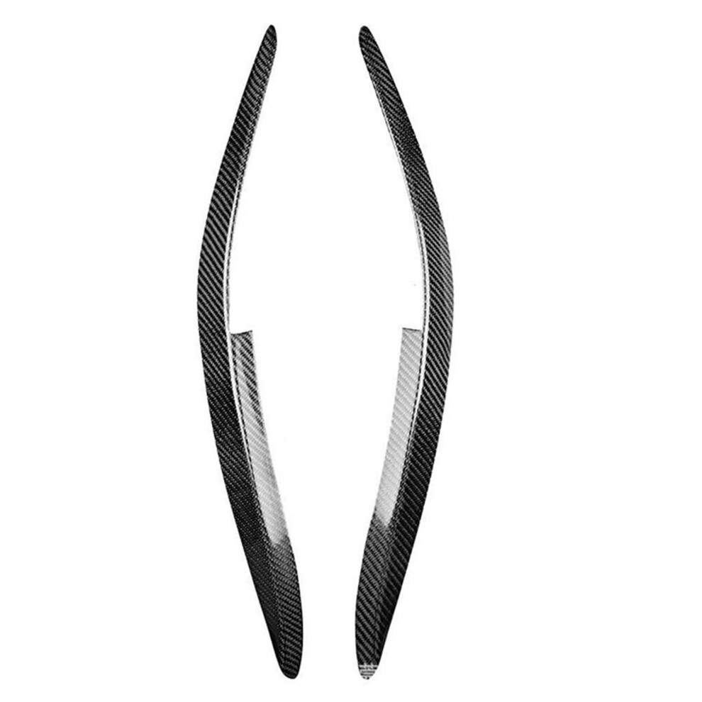 Compatible With Honda Accord 19982002 Car Headlight Eyebrow Headlamp Eyelid Trim Carbon Fiber 689788532363