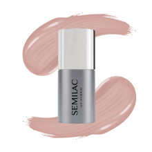 Semilac BB Nude Base Coat for Gel Nail Polish | 7 ml | Strengthening Gel for Nail Protection | Easy to Apply | Perfect for Manicure and Pedicure