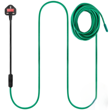 (3m Soil Cable) Low Energy Soil Warming Cable & Thermostats for Propagators/Greenhouse