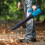 Living And Home 21V Cordless Handheld Leaf Blower with Battery and Charger 1