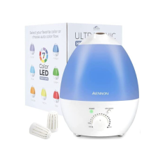 Aennon Ultrasonic Cool Mist Humidifier for Bedroom (2.8L) Quiet Air Humidifiers for Home and Plants and Baby Desktop Humidifier for Office with A