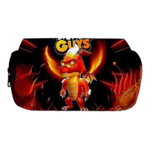 (E) Stumble Guys Pencil Case Box School Students Stationery Pouch Pen Bag Gifts