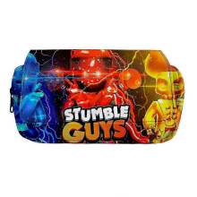 (F) Stumble Guys Pencil Case Box School Students Stationery Pouch Pen Bag Gifts