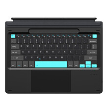 For Surface Pro 8/9/10/X/11 - Smart Magnetic Keyboard with Long - lasting Battery & Pen Slot-Color matching buttons