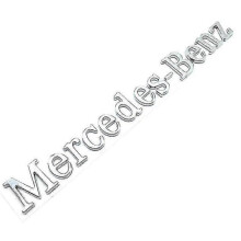 Car Mercedes-benz Logo Stickers, Car Decals, Door Stickers, Suitable for All Cars, Silver, 1pcs