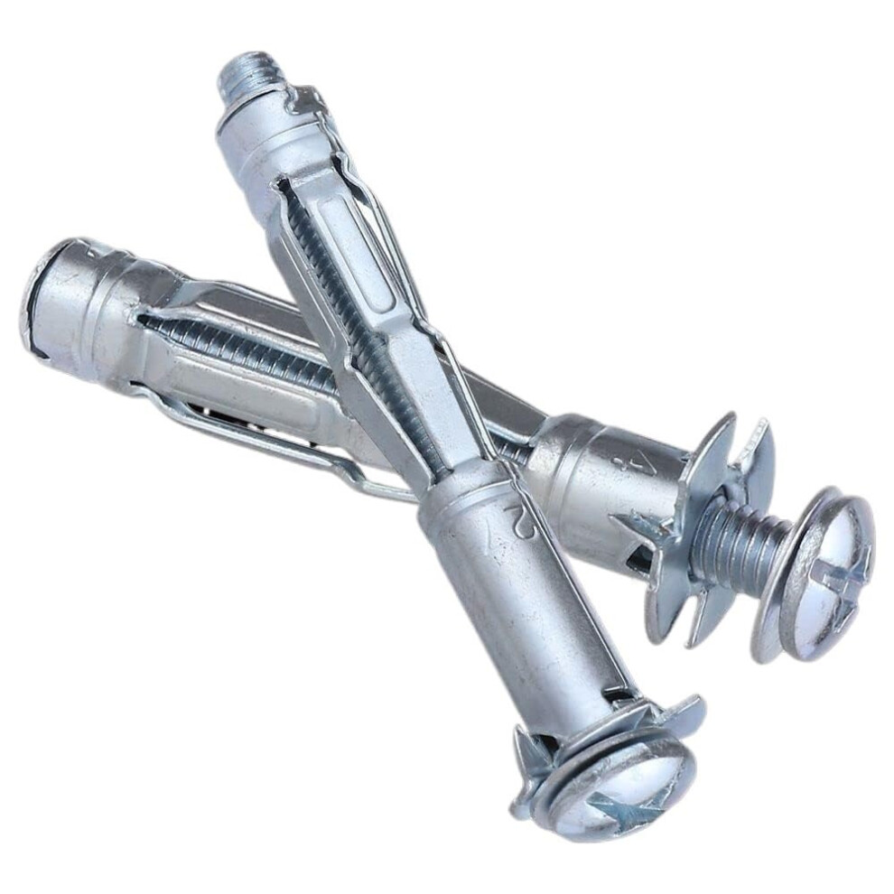 Expansion Screw Bolts, Anchor Bolt Hooks, Bolt Heavy Expansion Bolt Set Zinc Wall Anchor Screws 6493810906756
