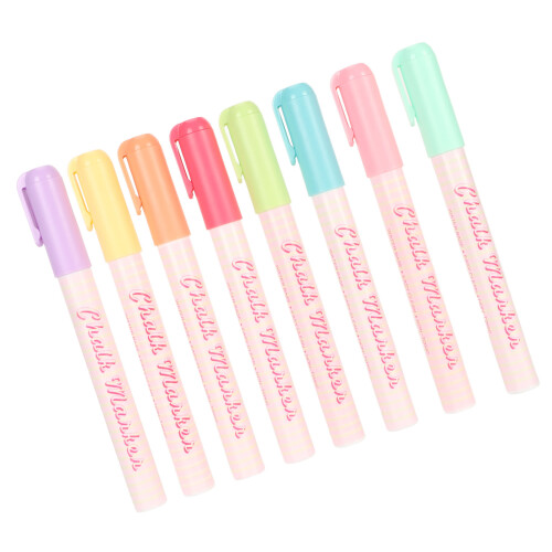 Liquid Chalk Markers Set Multipurpose 3mm Fine Nib 2
