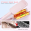 32mm Ceramic Curling Wand Hair Waver, 3 Barrel Curling Iron for Beach Waves with 4 Temperature Settings, Anti Scald Design & Auto Shut Off 7