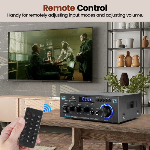 Stereo Audio Amplifier, Bluetooth 2.0 Amplifier HiFi 2