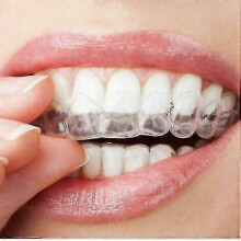 2023 New 12pcs Silicone Mouth Guard Night Teeth Clenching Grinding Sleep Dental Tool-