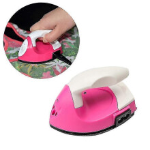 50% Mini Electric Iron Portable Travel Crafting Craft Clothes Sewing Supplies