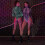 (M,Red)Uv Reactive Neon Bodysuit - Ideal For Halloween Christmas Parties 1