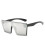 (white) Oversize Square Uv Protection Polarized Sunglasses Retro Flat Top Gradient Glasses Eyewear Sunglasses 1