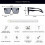 (Blue) Oversize Square Uv Protection Polarized Sunglasses Retro Flat Top Gradient Glasses Eyewear Sunglasses 4