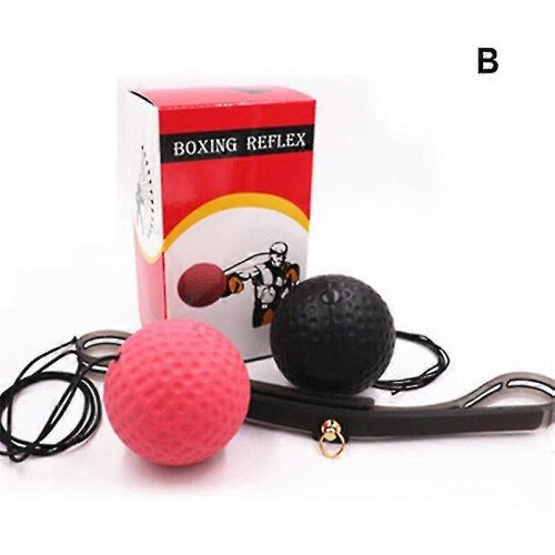 (Style A) Boxing Reflex Ball Set Training Balls On String Speed Hand Eye Reaction And Coordination 2