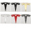 (3 Matte black Back) Metal Replacement Sticker For Tesla Model 3 Y Front Back Trunk Logo Replace Emblem Decals Stickers Accessories 2