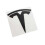 (3 Matte black Back) Metal Replacement Sticker For Tesla Model 3 Y Front Back Trunk Logo Replace Emblem Decals Stickers Accessories 1
