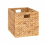 Water Hyacinth Storage Cube Compatible with Bedroom Organization 12 x 12in 1