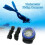 Scuba Diving Compass  Underwater Scuba Compass with Rope  50m Elastic Rope Compass 4