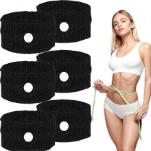 (6pcs, Black) Sugar Control Wristband, Weimax Sugar Control Wristband, Regulate Glucose Levels Naturally And Comfortably