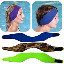 (Large(59cm),Blue)Adjustable Waterproof Swimming Diving Ear Band Headband Earplug For Kid Keep Ear Protection For Water Sports Bathing Accessories Ns2