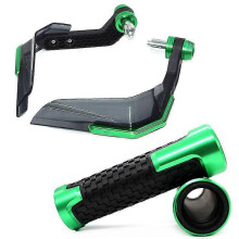 (NO LOGO Green) For Yamaha Tdm 900 850 Tdm850 4tx 3vd Tdm900 Handguard Grips Handle Shield Windshield