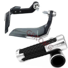 (Silver) For Yamaha Tdm 900 850 Tdm850 4tx 3vd Tdm900 Handguard Grips Handle Shield Windshield