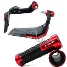 (Red) For Yamaha Tdm 900 850 Tdm850 4tx 3vd Tdm900 Handguard Grips Handle Shield Windshield