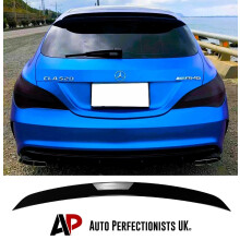 For Mercedes CLA Class X117 Shooting Brake Black Roof Spoiler Lip Wing