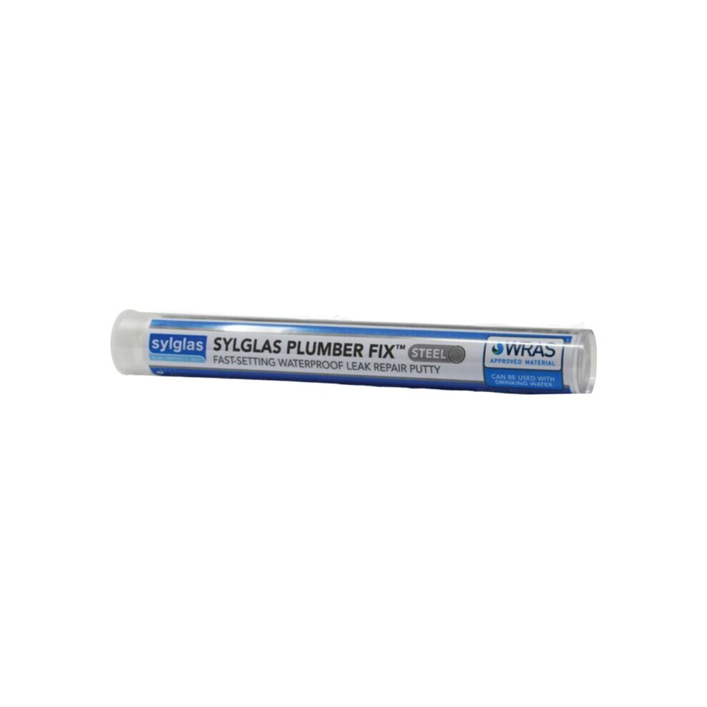 Sylglas Plumber Fix Leak Repair Putty Steel 114G 5011768015903