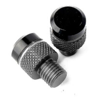 (Grey-No Logo) For Bmw Rnine T R Nine T Rninet Scrambler 2014-2022 2021 Motorcycle Accessories Cnc Aluminum Mirror Hole Plugs Screws Bolts